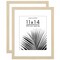 Americanflat 2 Pack of Picture Frames with Mat - Plexiglass Cover